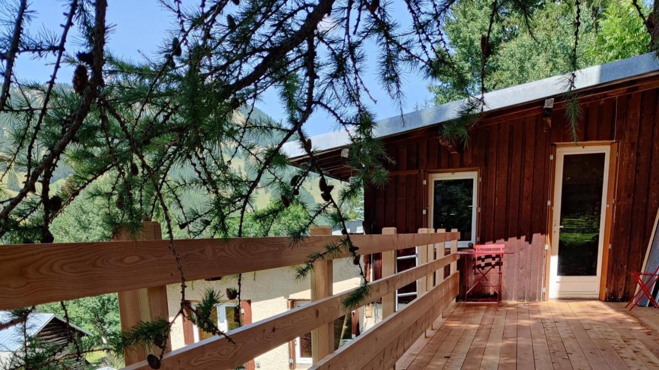 Chalet Ailleurs Appartement A Molines En Queyras Exterior photo